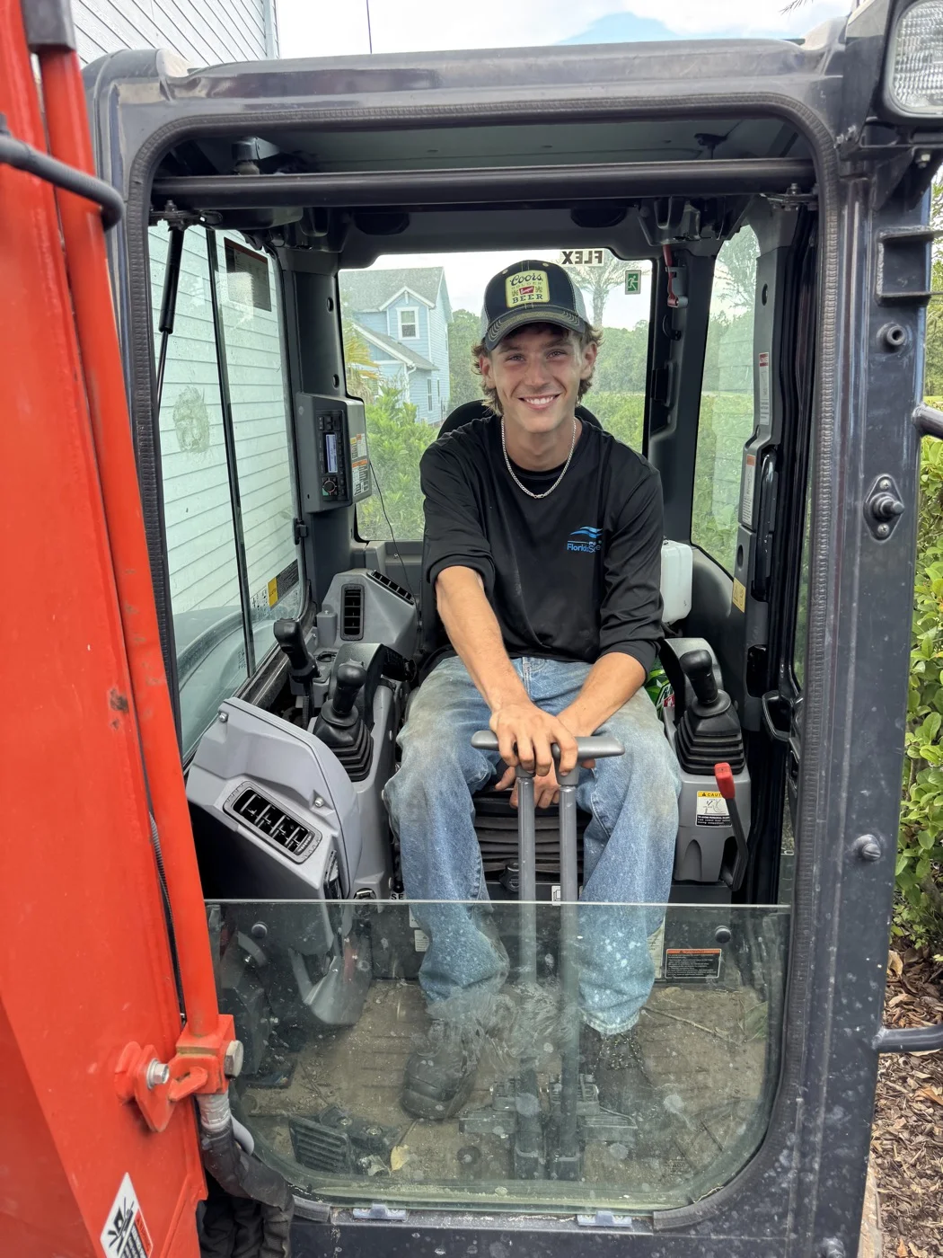 Austin Sollenberger, owner of Florida Orange Pressure Washing